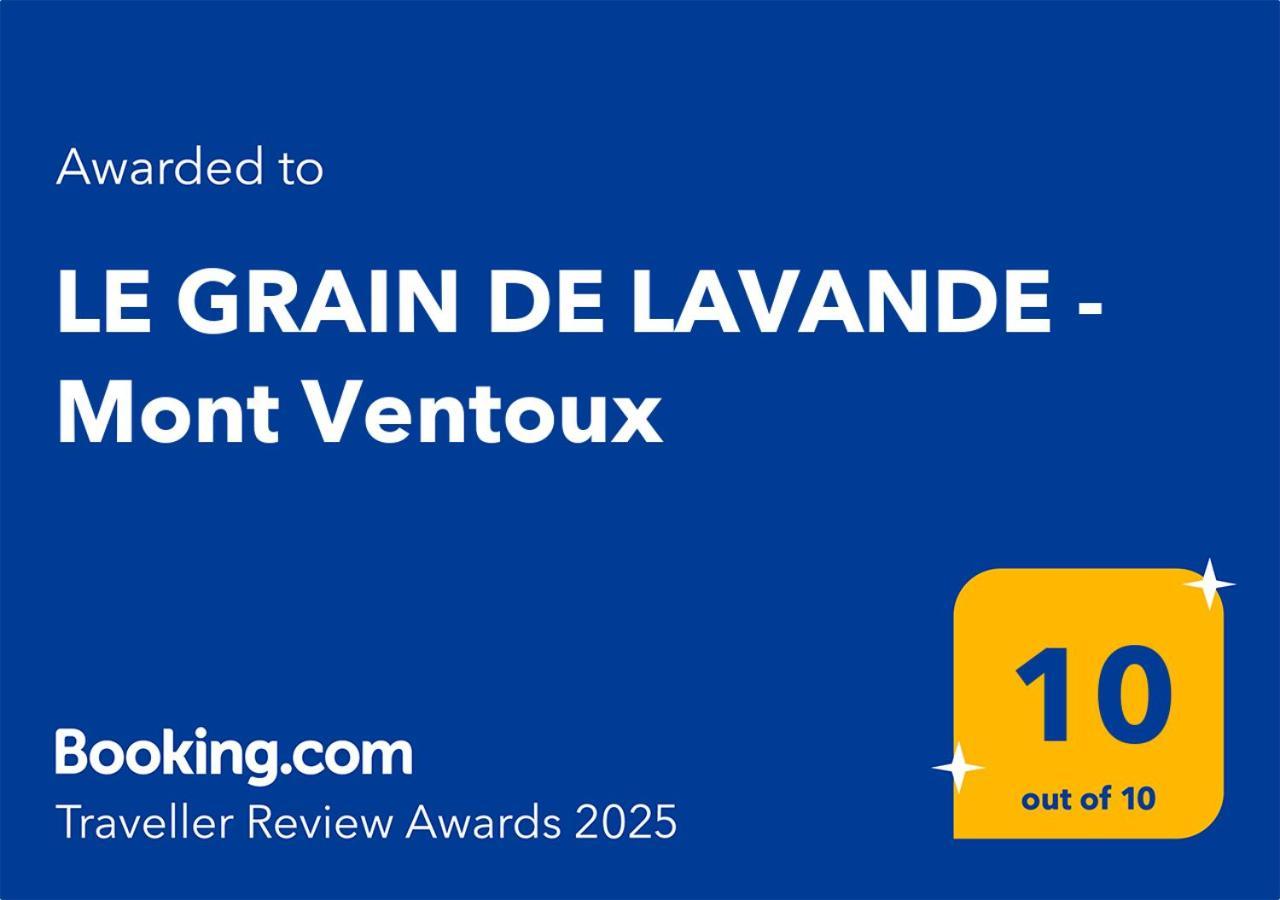 Le Grain De Lavande - Mont Ventoux Sault-de-Vaucluse Exterior photo